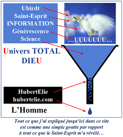 Ubirdt le Saint-Esprit, l'INFORMATION, la Générescence et HubertElie l'Homme