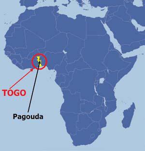 L'Afrique, le Togo, Pagouda