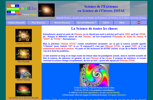 Old version of the website