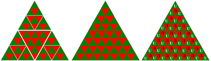 Le Triangle bi-fractal de Sierpinski à l'ordre 3