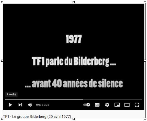 TF1 et le groupe Bilderberg 1977