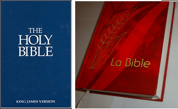 Bible KJV et Semeur