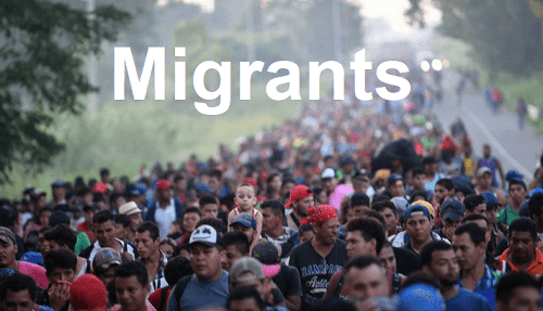 Migrants fuyant la guerre