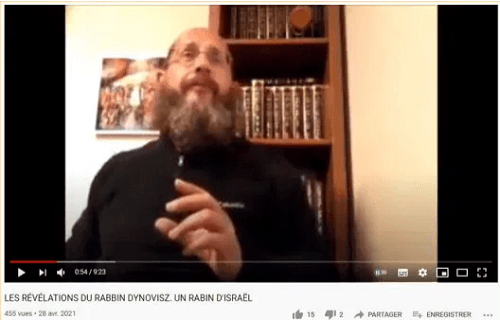 Rabbin Haïm Dynovisz, vidéo sur Kush